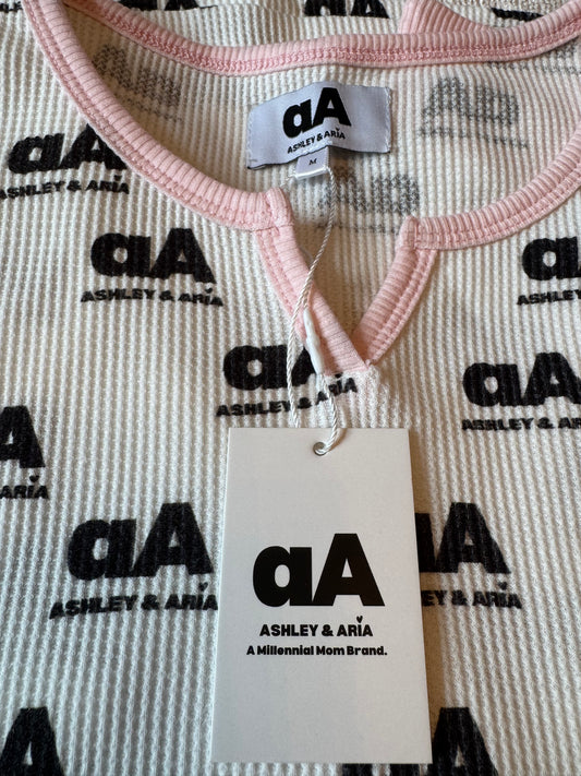 THE LONG SLEEVE LOGO PAJAMA SET - ADULT